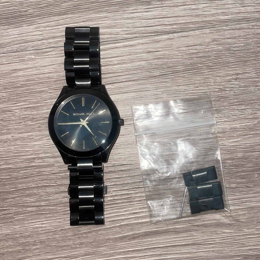 Black Michael Kors watch